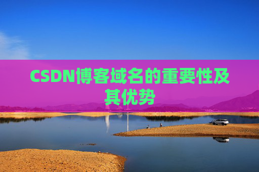 CSDN博客域名的重要性及其优势